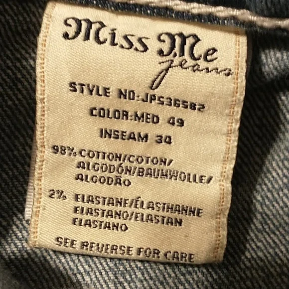 Miss Me Jeans - Picture 6 of 6